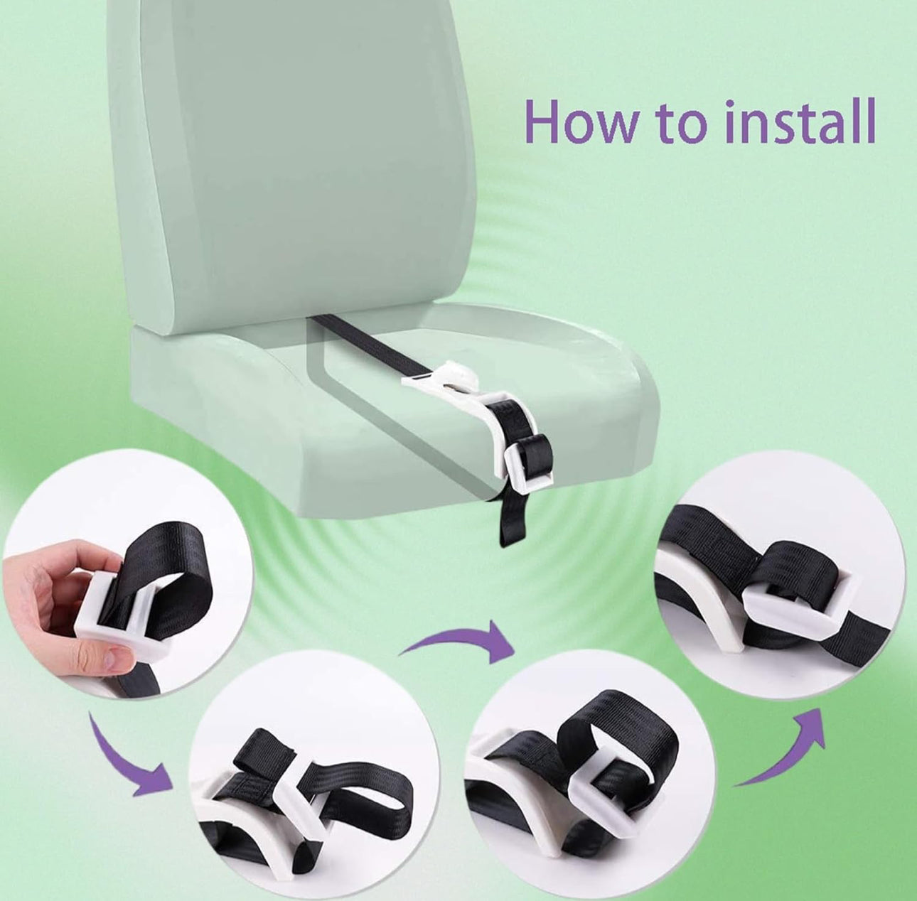 MotheRoo Seat Belt Adjuster